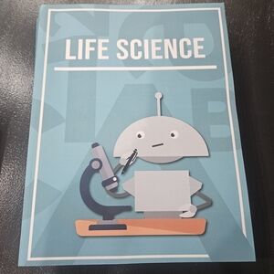 Life Science Notebook with Robot Design